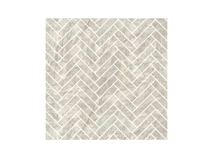LE/Herringbone Side Wall W/ 4 Special Bends Napoli Marble