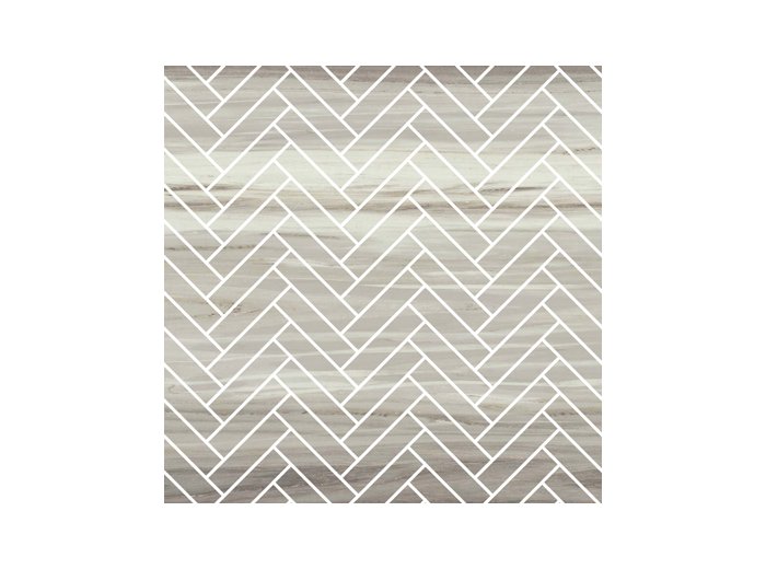 LE/Herringbone Back Wall W/ 3 Special Bends Horizon Beige