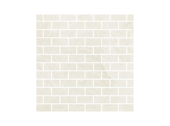 LE/3x6 Subway Back Wall W/ 2 Inch Top Bend Silver White