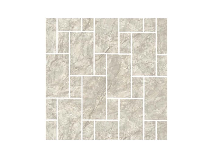 LE/Hopscotch Back Wall W/ 2 Special Bends Napoli Marble