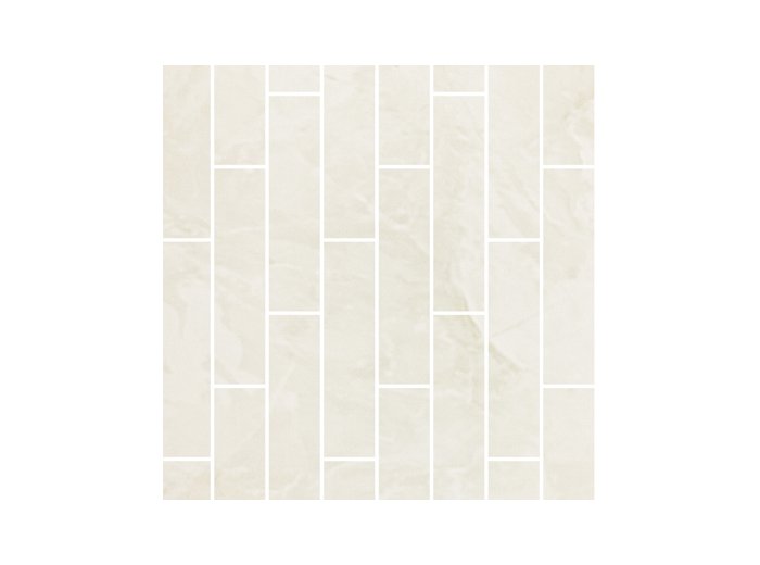 Rvl/6X24 Milano 40X103 W/ 4 Special Bends Silver White Marble