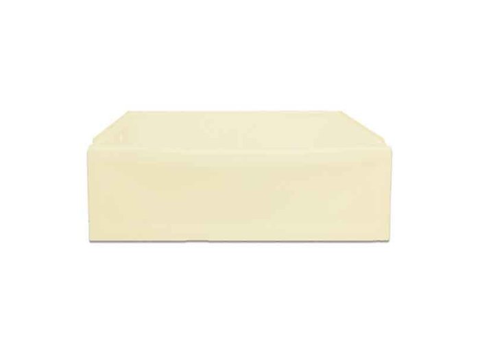 Acrylic Replacement Tub 60x32x19 LH Contour, Almond