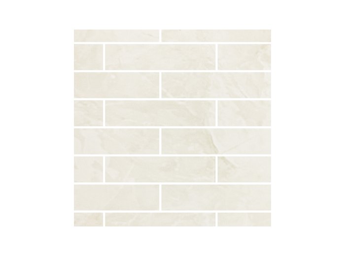 Rvl/6X24 Fairfield Back Wall Silver White Marble