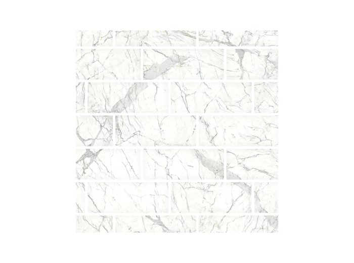 LE/6x15 Bayview Back Wall W/ 1 Special Bend Santorini White
