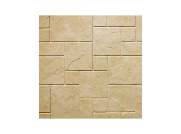 Piazza Sim-Tile Back Wall, White Travertine