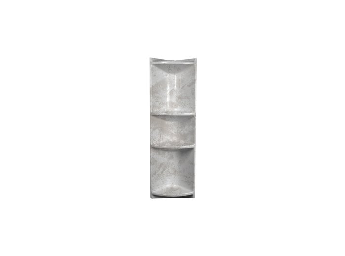 Four Shelf Corner Caddy Glacier Ice