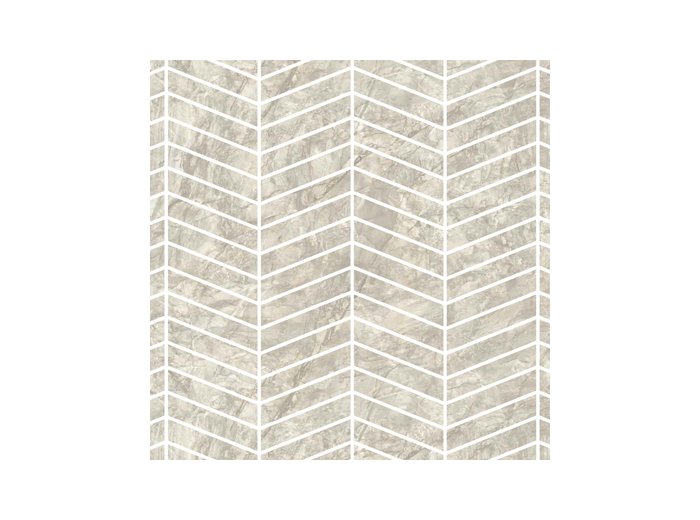 LE/6x15 Chevron Side Wall W/ Regular Bend Napoli Marble