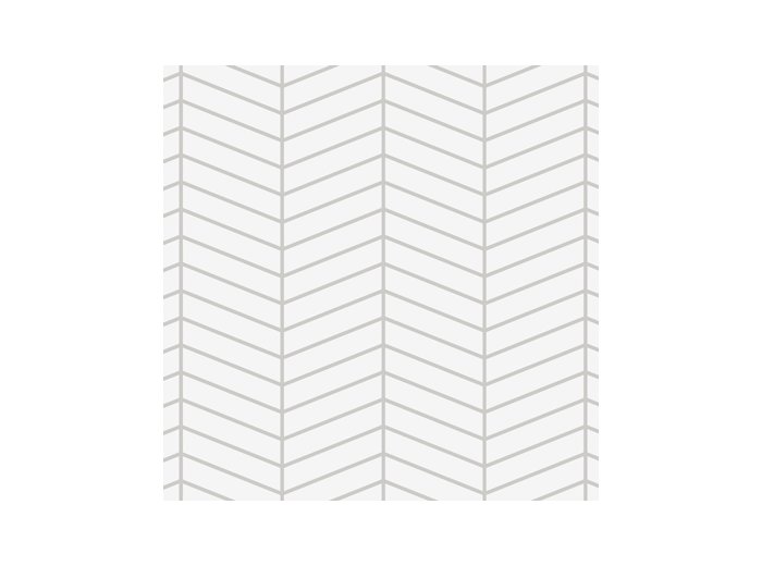 Le/6X15 Chevron Wainscot Grayline Matte
