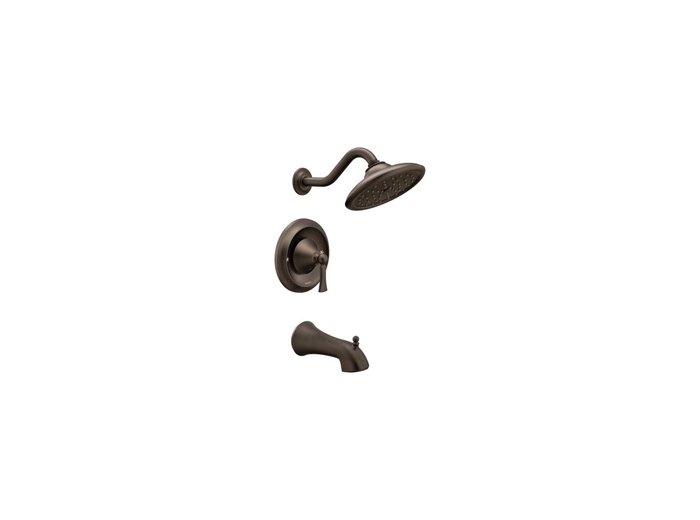 Moen Mcore 5503 Single Handle Single Function Bathtub & Shower Faucet, Oil Rubbed Bronze, Trim Only