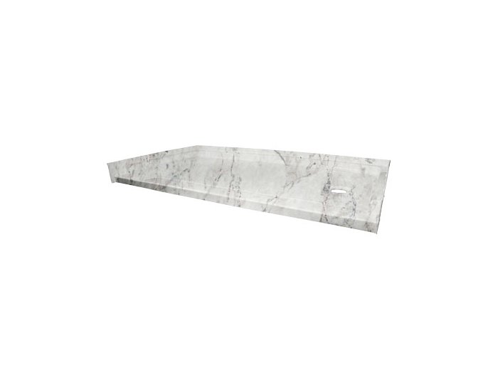 Low-Barrier 60 X 32 Shower Base, Right-Hand, Lightning