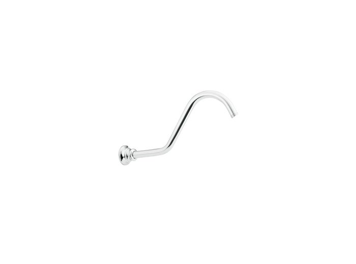 Moen 113 Waterhill 14 inch Shower Arm And Flange, Chrome