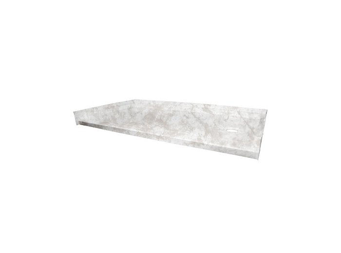 Low-Barrier 60 X 30 Shower Base, Right-Hand, Glacier Ice