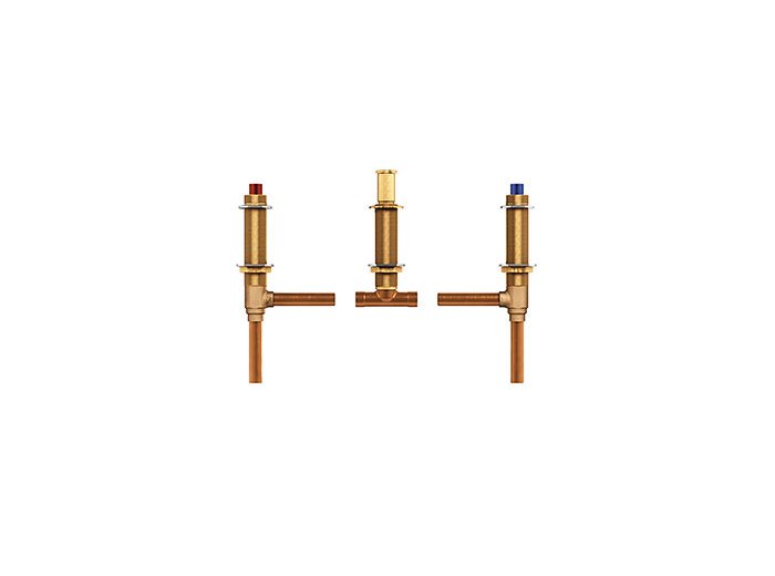 Moen 4792 Two Handle Roman Tub Valve Adjust. 1/2 Cc Connection, Valve Only - No Trim Kit