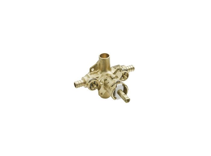 1/2 IN ROUGH-IN POSI-TEMP PRESSURE BALANCE VALVE (CRIMP RING PEX w/STOPS)