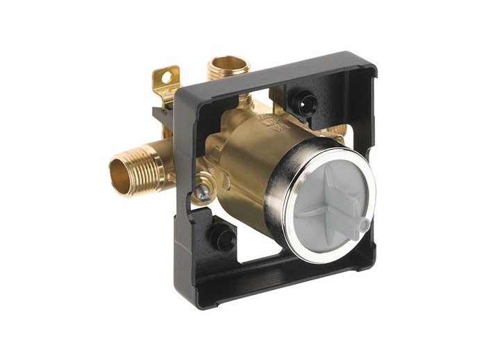 Delta Universal Mixing Rough-In Valve W/ Stops, 1/2 inch Npt Male Thread W/ 1/2 inch Cwt Female Sweat