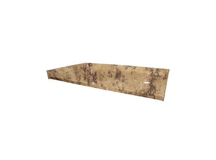 Low-Barrier 60 X 30 Shower Base, Right-Hand, Santa Cruz