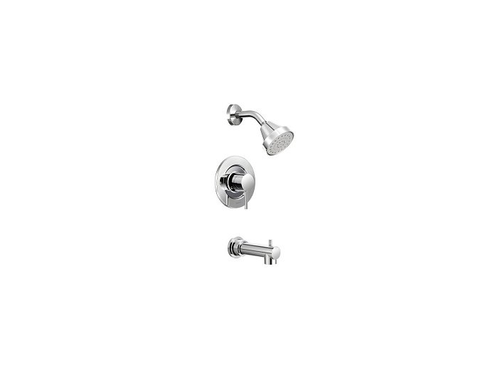 Moen Align 2193C Tub/Shower Trim And 2570 Posi-Temp 1/2 Cc Valve-Chrome
