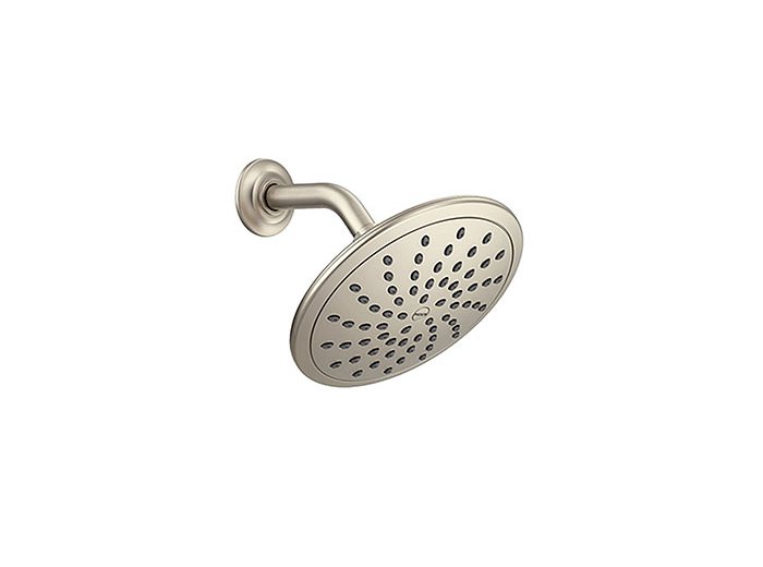 Moen 2282 Dartmoor Single Handle Single Function Shower Faucet, Brushed Nickel (Trim Only)