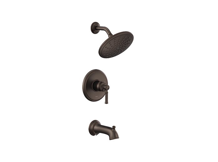 Moen 2283 Dartmoor Single Handle Single Function Tub/Shower Faucet in Oil Rubbed Bronze(Trim Only)