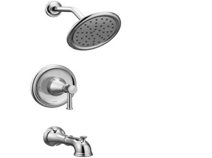 Moen Belfield Tub And Shower Faucet Trim, Polished Chrome