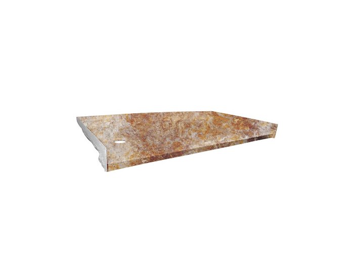 Low-Barrier 60 X 32 Shower Base, Left-Hand, Canyon Rock