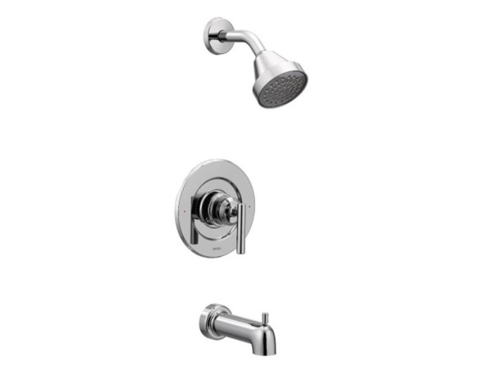 Moen Gibson Tub/Shower Trim 1.75 Gpm Single Handle W/ 62390 Valve, Chrome