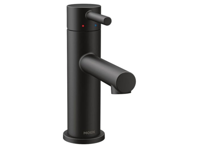 Moen 6190 Align Single Handle Lavatory Faucet W/ Pop-Up Drain, Matte Black