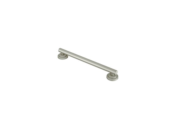 Moen Iso 12 In Grab Bar, Brushed Nickel