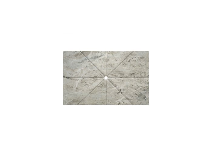 Flat Shower Floor With Drain Channels 60X94, Versailles