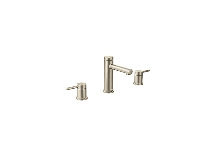 Moen Align 6193 Two-Handle High Arc Faucet Trim Only-Brushed Nickel 6 In Tall