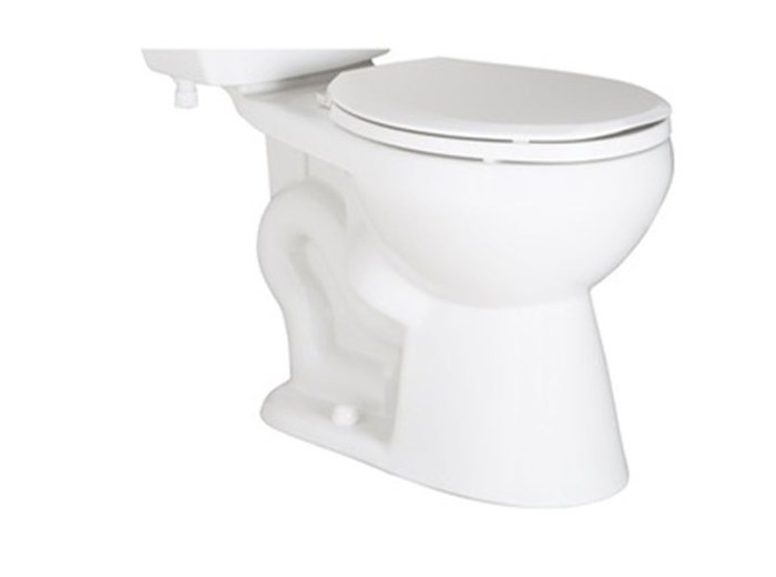 ProFlo Round Floor Mount Toilet, White