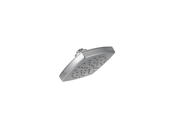 Moen One-Function 6 Diameter Spray Head Eco-Performance Rainshower Showerhead, Chrome