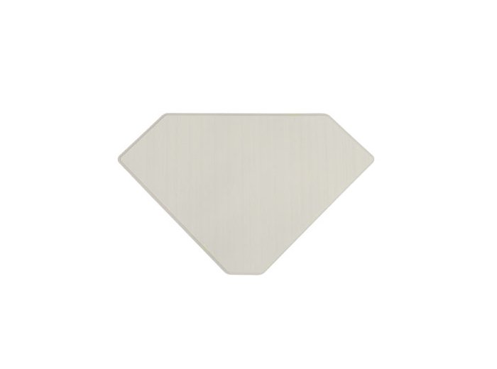 Safety Soft Seating & Flooring Hexagonal Seat, Gray