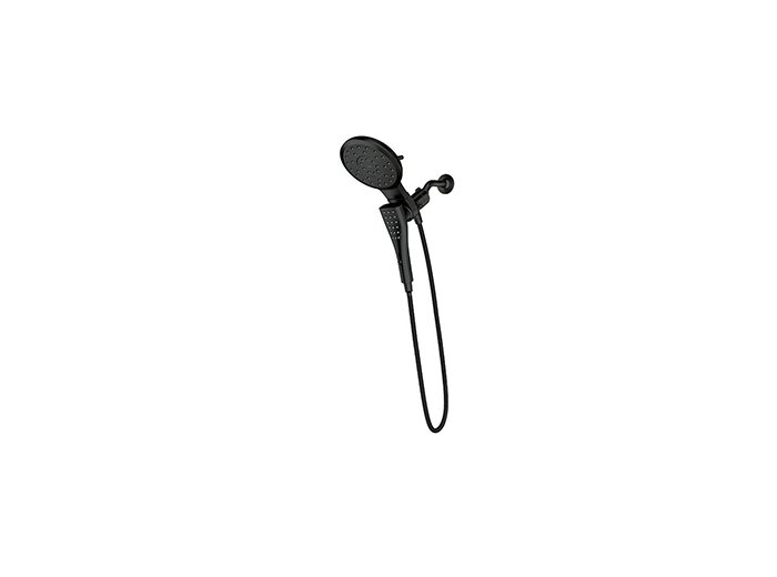 Verso 8 Function 7 Inch Spray Head With Hand Shower, Matte Black
