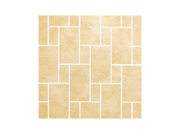 LE/Hopscotch Wainscot White Travertine