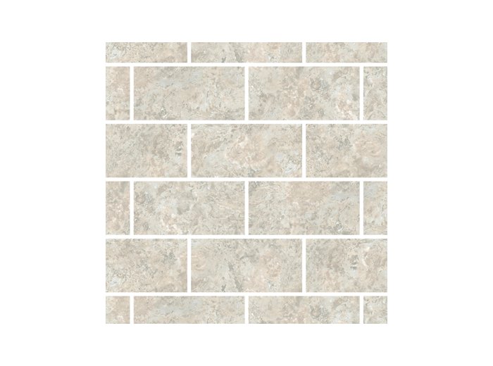 Imp/Roman Block 60X103 W/ 4 Special Bends San Michele Travertine