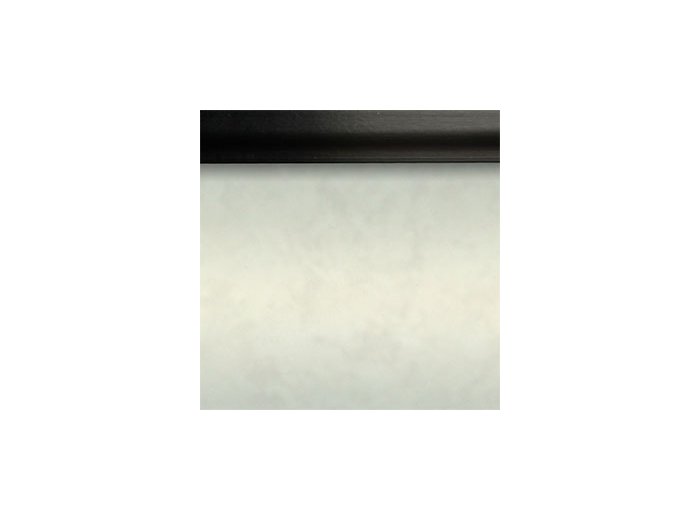 Shower Panel Replacement 24 X 68 1/4 In Frosted Glass, Matte Black