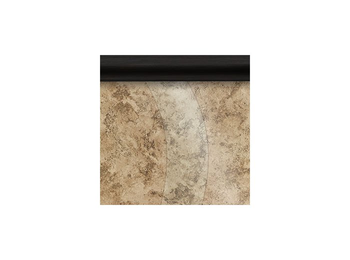 Shower Panel Replacement S Curve 30 X 68 1/4 inch Clear Glass, Oil Rubbed Bronze