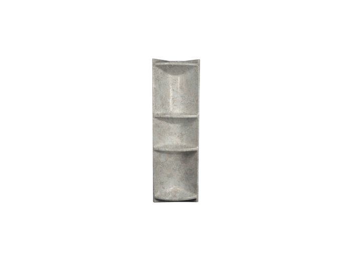 4-Shelf Corner Caddy San Michele Travertine