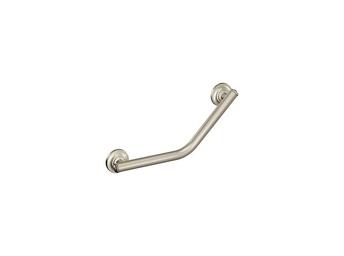 Moen Angled 16 In Grab Bar, Brushed Nickel