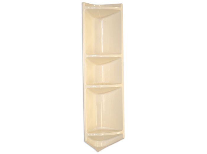 4-Shelf Corner Caddy Almond
