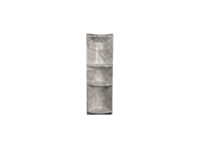 4-Shelf Corner Caddy Arctic Ice