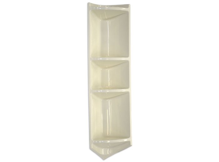 4-Shelf Corner Caddy Biscuit
