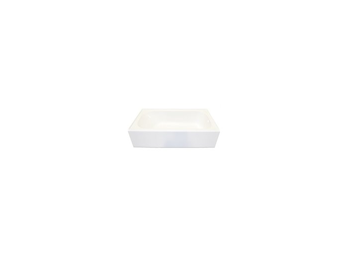 Acrylic Replacement Tub 60x32x15 RH Straight Skirt, White