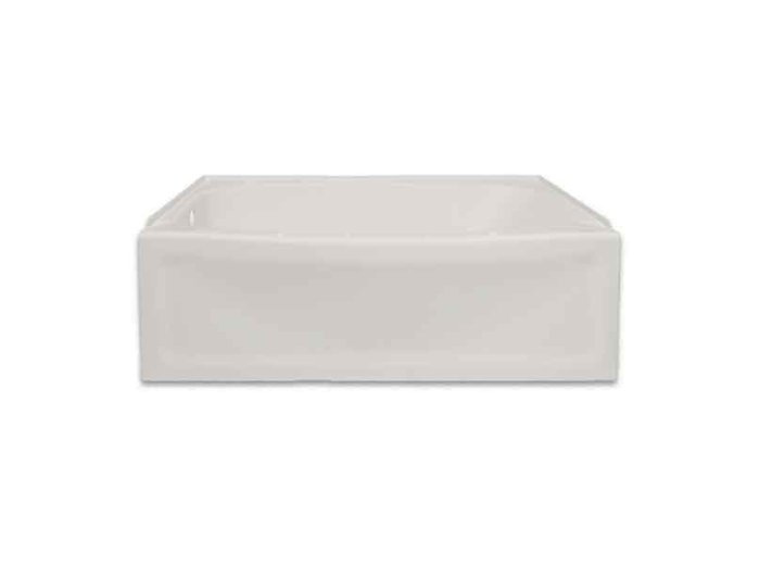 Acrylic Replacement Tub 60x32x19 LH Contour, Gray
