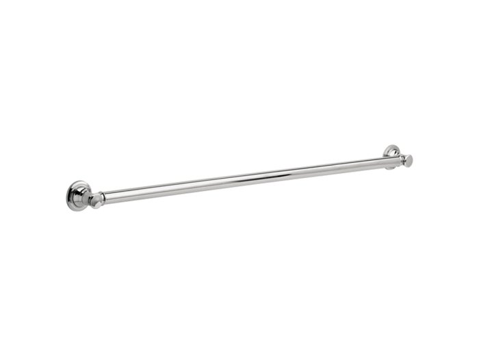 Delta 24 Inch Traditional Decorative ADA Grab Bar, Chrome
