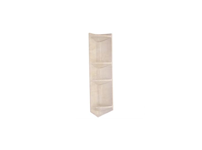 4-Shelf Corner Caddy Travertine