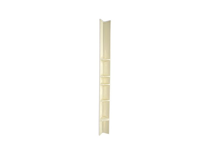 Tower Caddy, 4 Shelf w/Shaving Stand, Biscuit