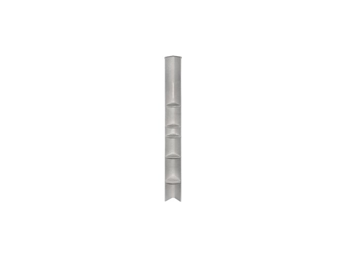 Tower Caddy, 4 Shelf w/Shaving Stand Carbon Ash