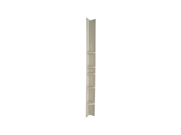 Tower Caddy, 4 Shelf w/Shaving Stand Gray
